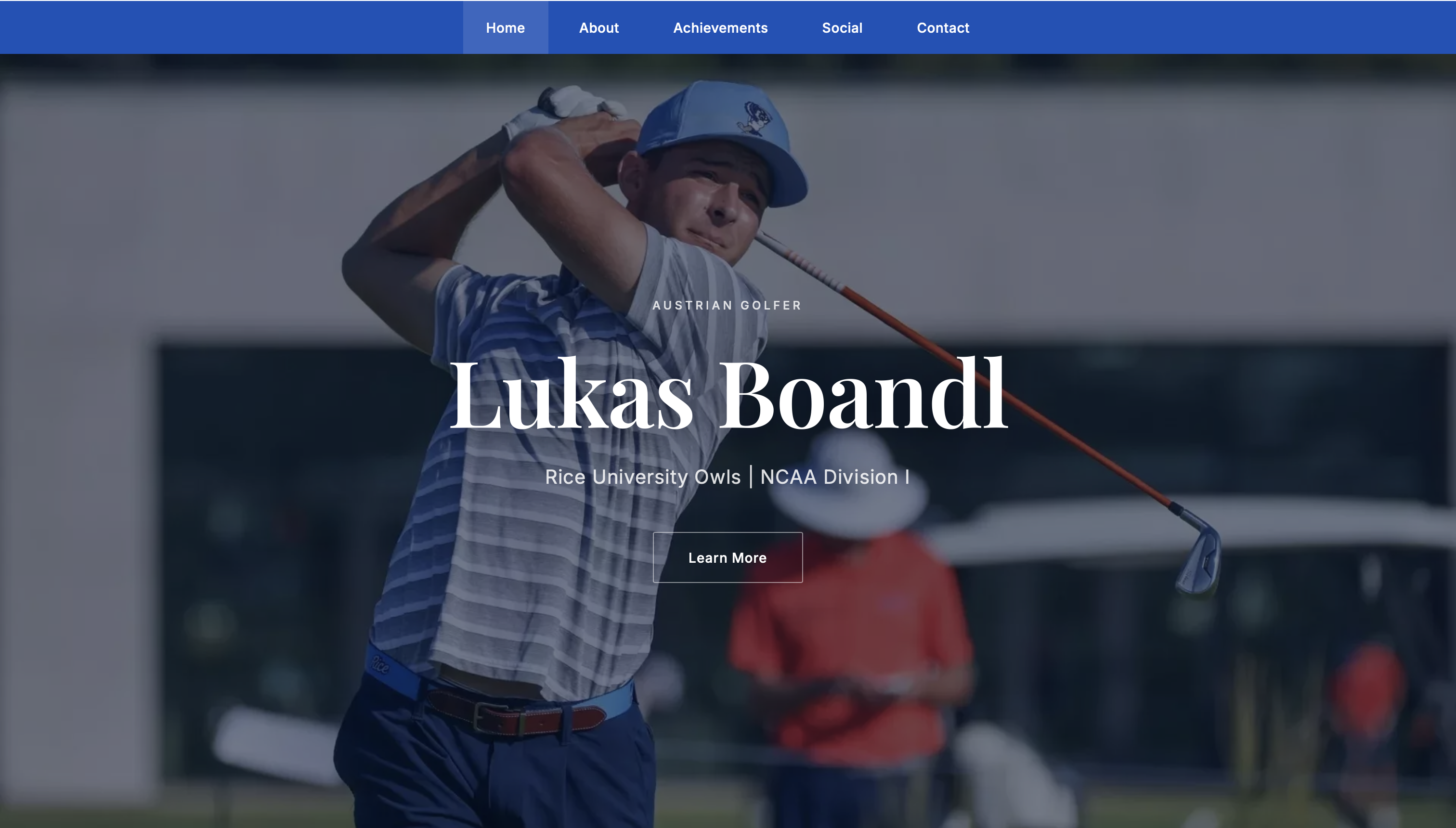 Lukas Boandl athlete website